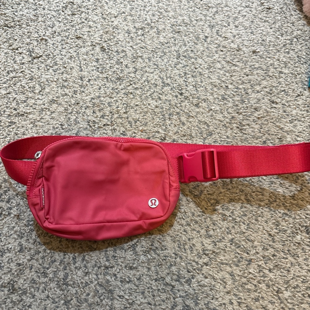 Lululemon Athletica Vibrant Red Pouch